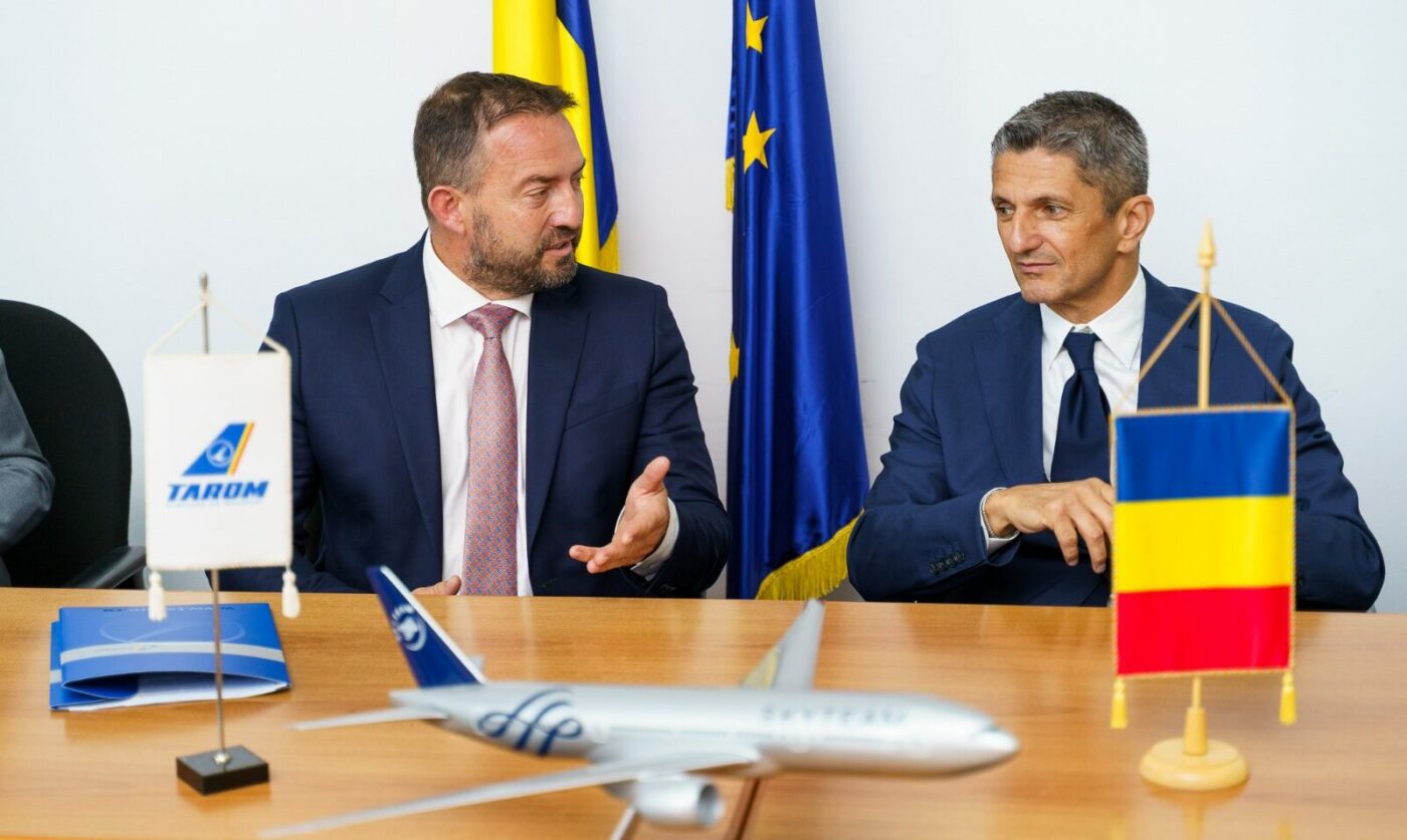 Луцеску лети: TAROM кръщава самолет на легендата