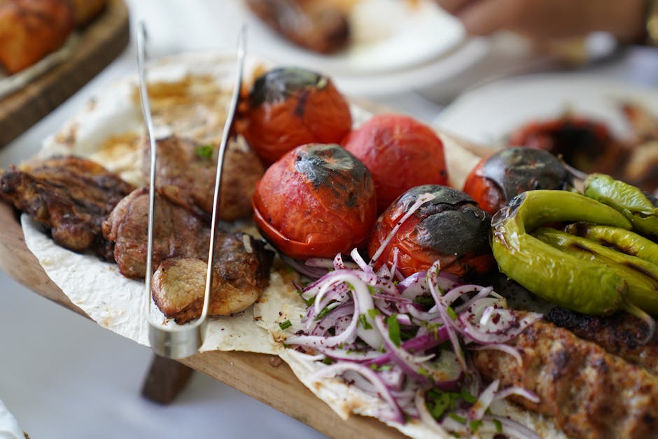 Sarajevo cevapi grilled meat platter lepinja onions traditional