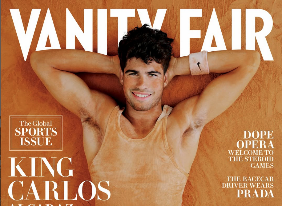 Карлос Алкарас пред Vanity Fair: "Живот мечта" и съперничеството му с Яник Синер