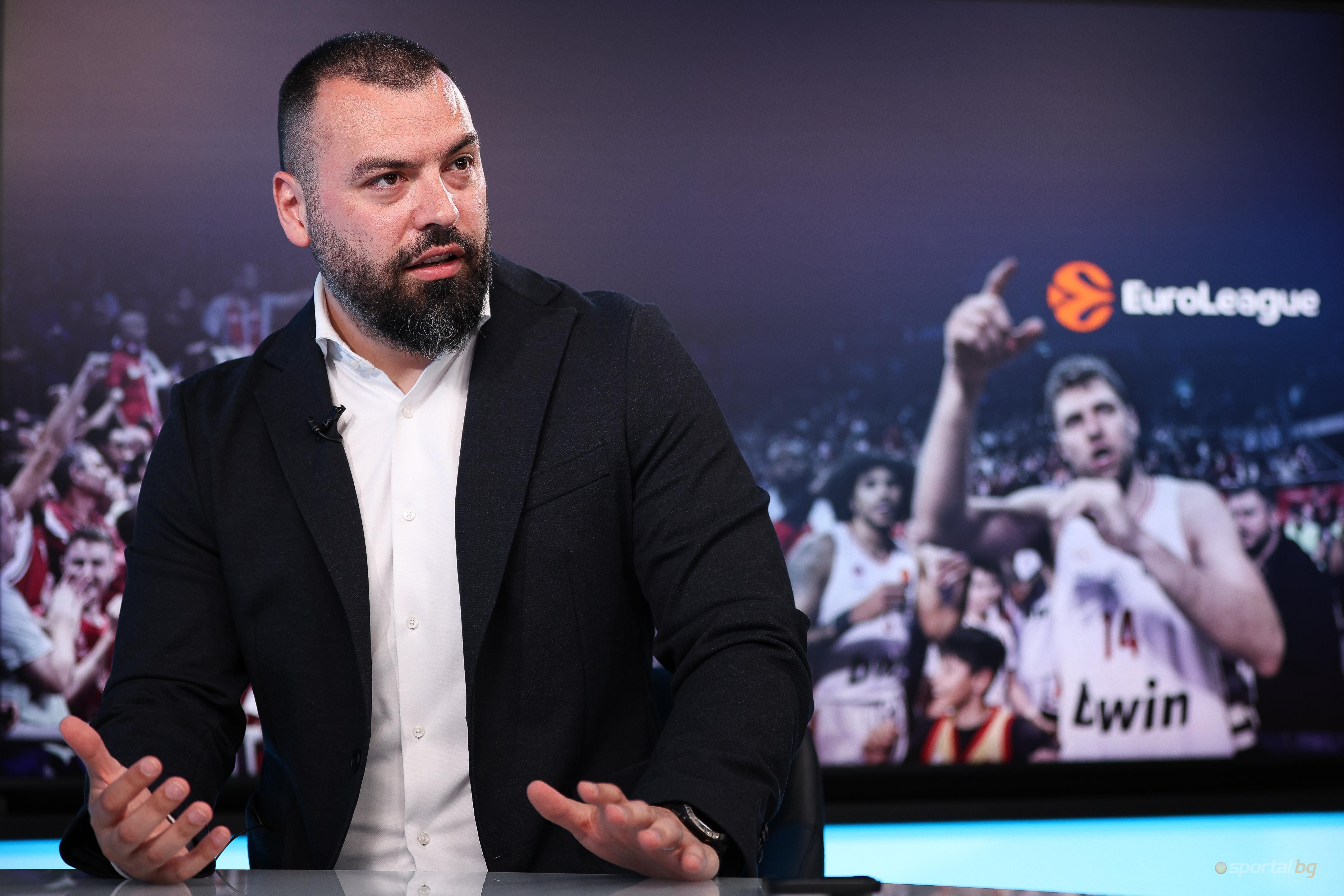 Николай Рашков за изграждането на Евролигата в България и неразказаните истории за звездите на Апоел