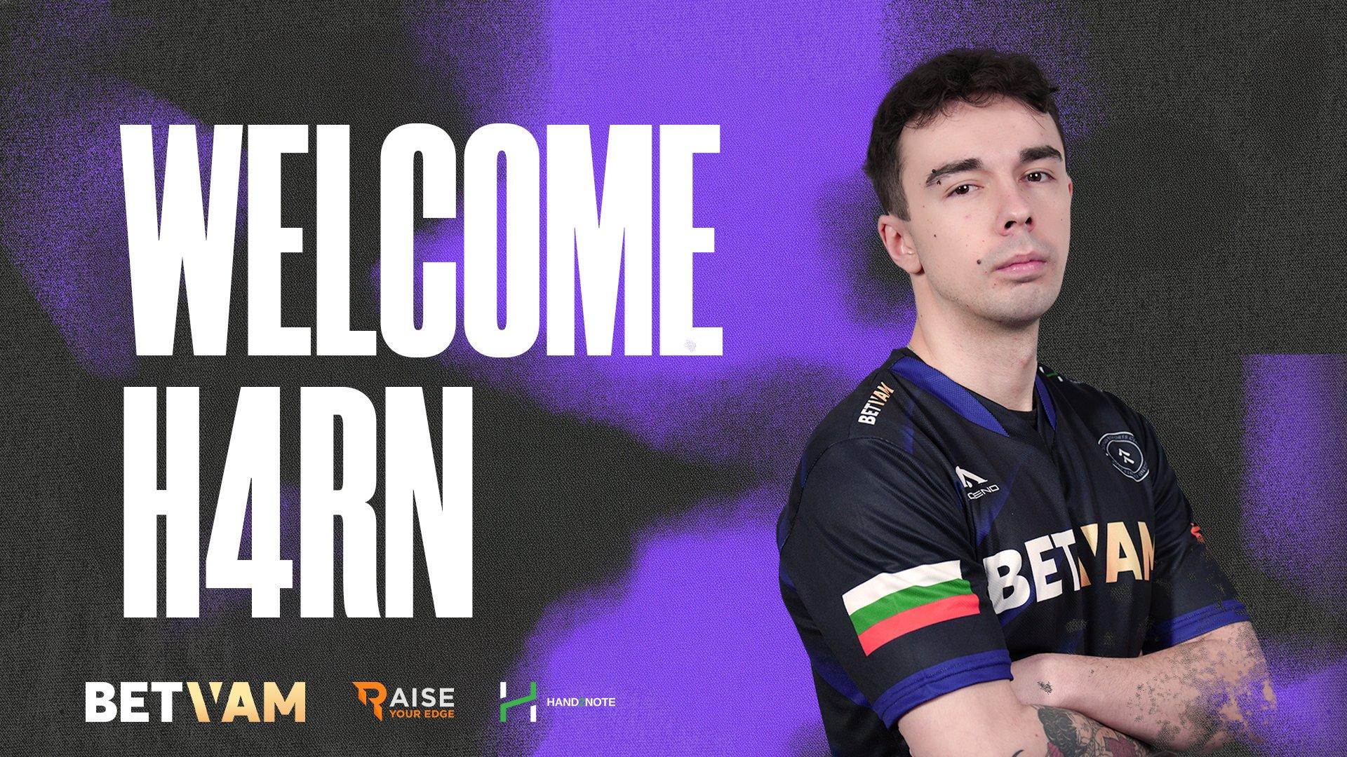 Давид "h4rn" Бенчев се присъединява към българската екипа Acend като нов стрелич