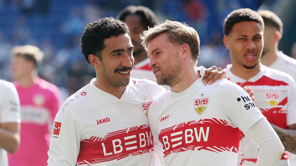 Hoffenheim дава два късметни гола на 10-чалния Штаутгарт в напрегнат куп за Европейска зона
