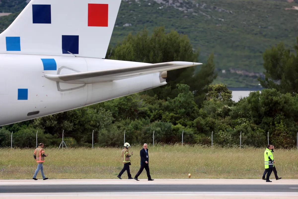 Начало на разследването след отклонение на лук с Croatia Airlines