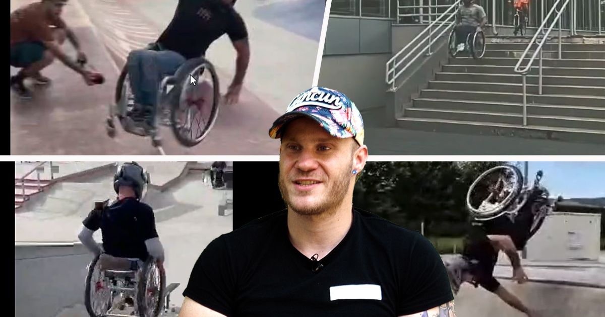 Немања Радичевич единият WCMX атлет на Балкан: Тримото над гравитацията в инвалидна количка