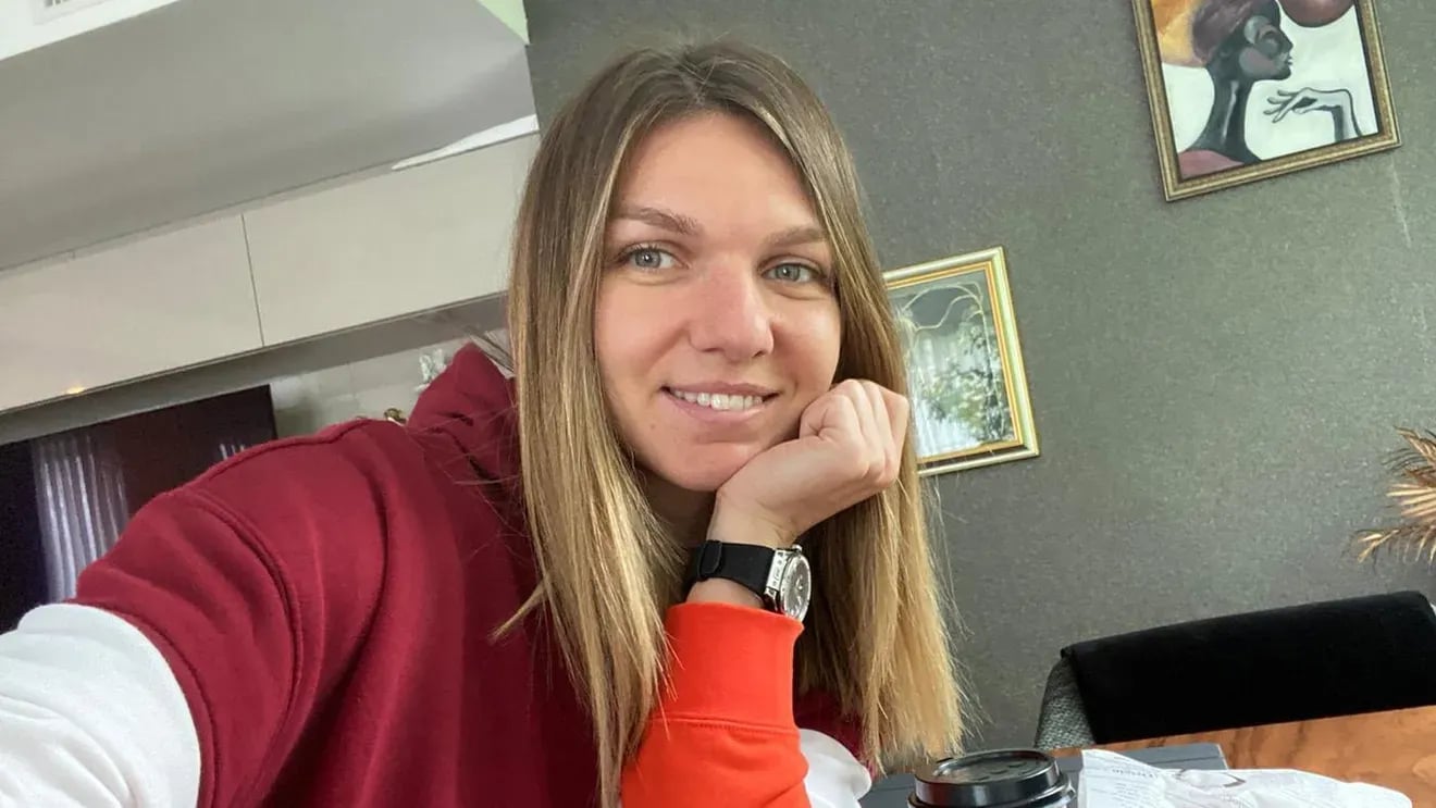 Симона Халеп провежда съботата с гледане на тенис