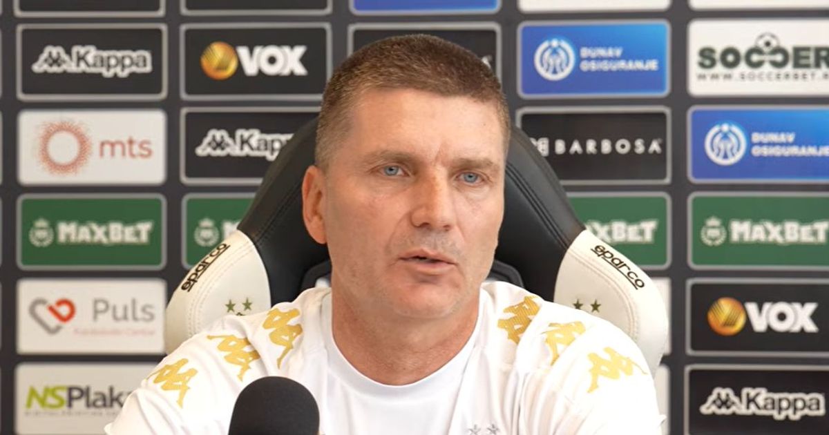 Partizan Blagojević е честен пред Чукарицки: "Не всичко е в ръцете ни..."