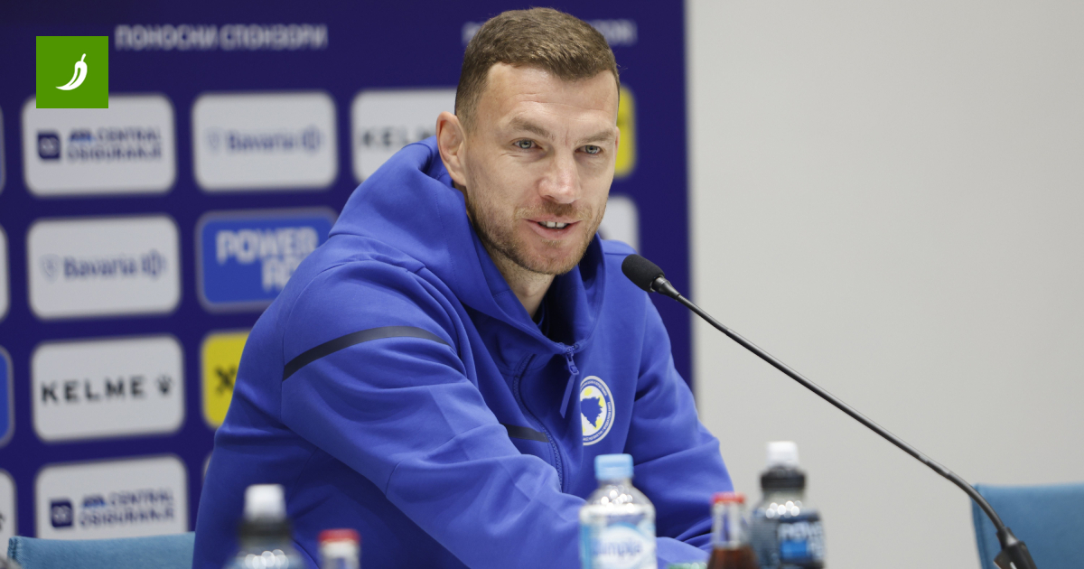 Дzeko-то сърдечно призив: "Борим се за вас" преди отпътуването за Световното първенство