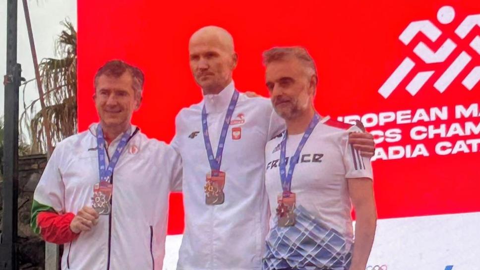 Български ветеран в атлетиката печели европейска медал