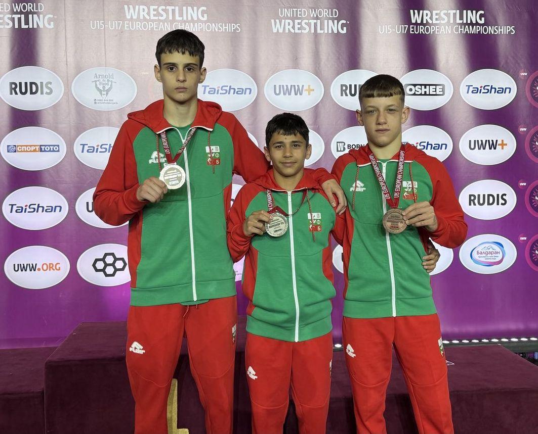Два сребърни медала и бронз за класиците на Евро 2026 при момчетата