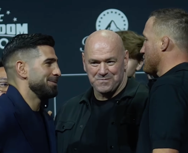 Топурия и Гейджи застанаха лице в лице на пресконференцията преди UFC Белия дом