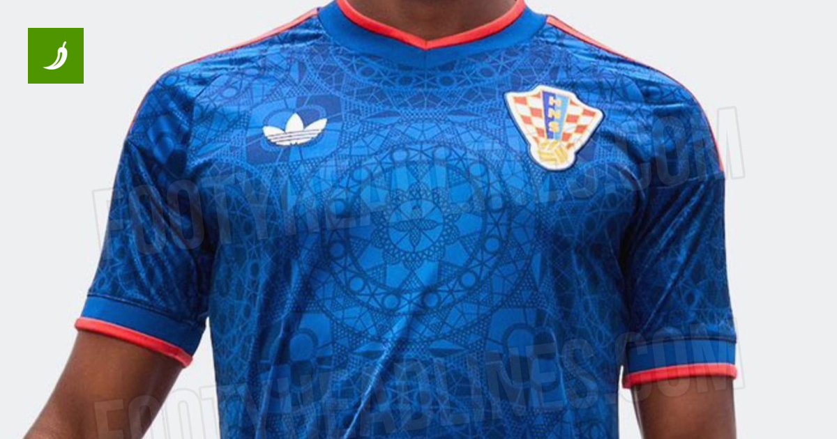 Хърватия разкрива новия си син гостуващ екип от Adidas