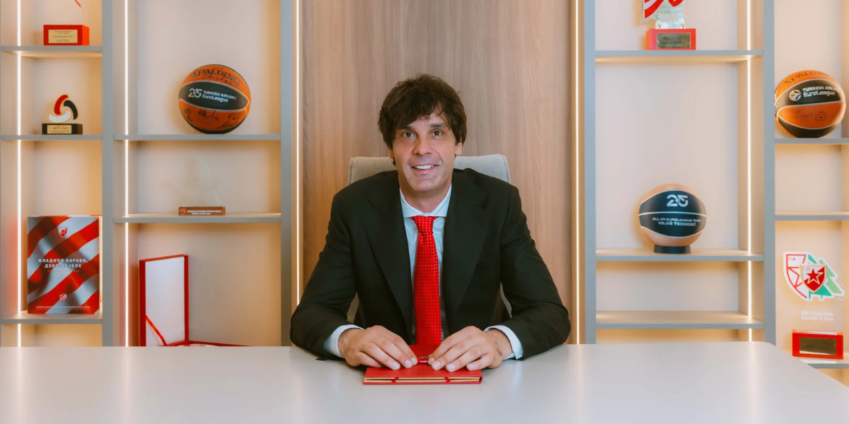 Милош Теодосич назначен за спортен директор на Црвена Звезда